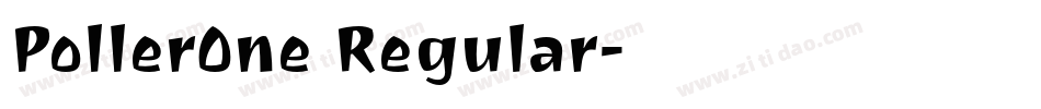 PollerOne Regular字体转换